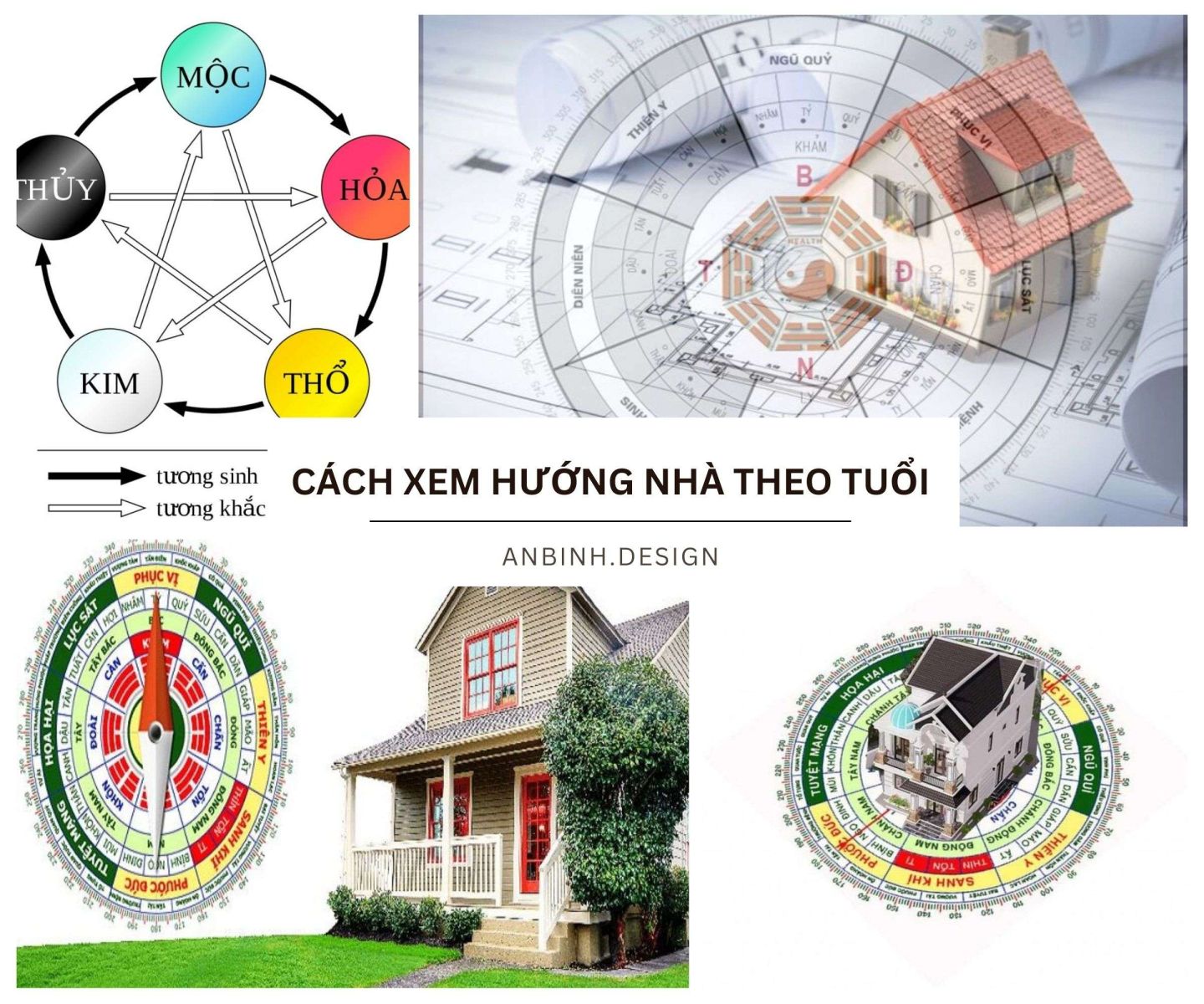 cách xem hướng nhà theo tuổi​