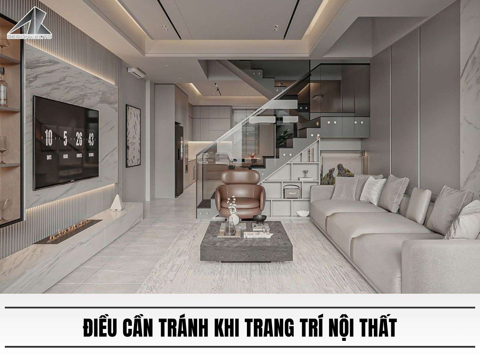 Điều cần tránh khi trang trí nội thất
