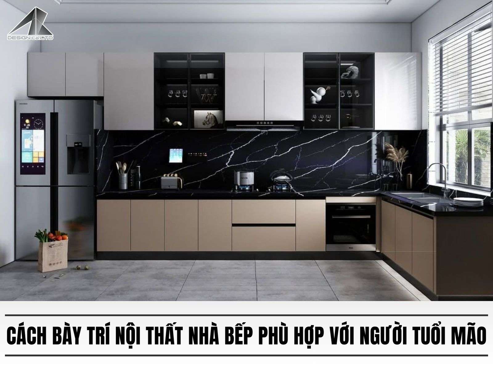 Cách bày trí nội thất nhà bếp phù hợp với người tuổi mão