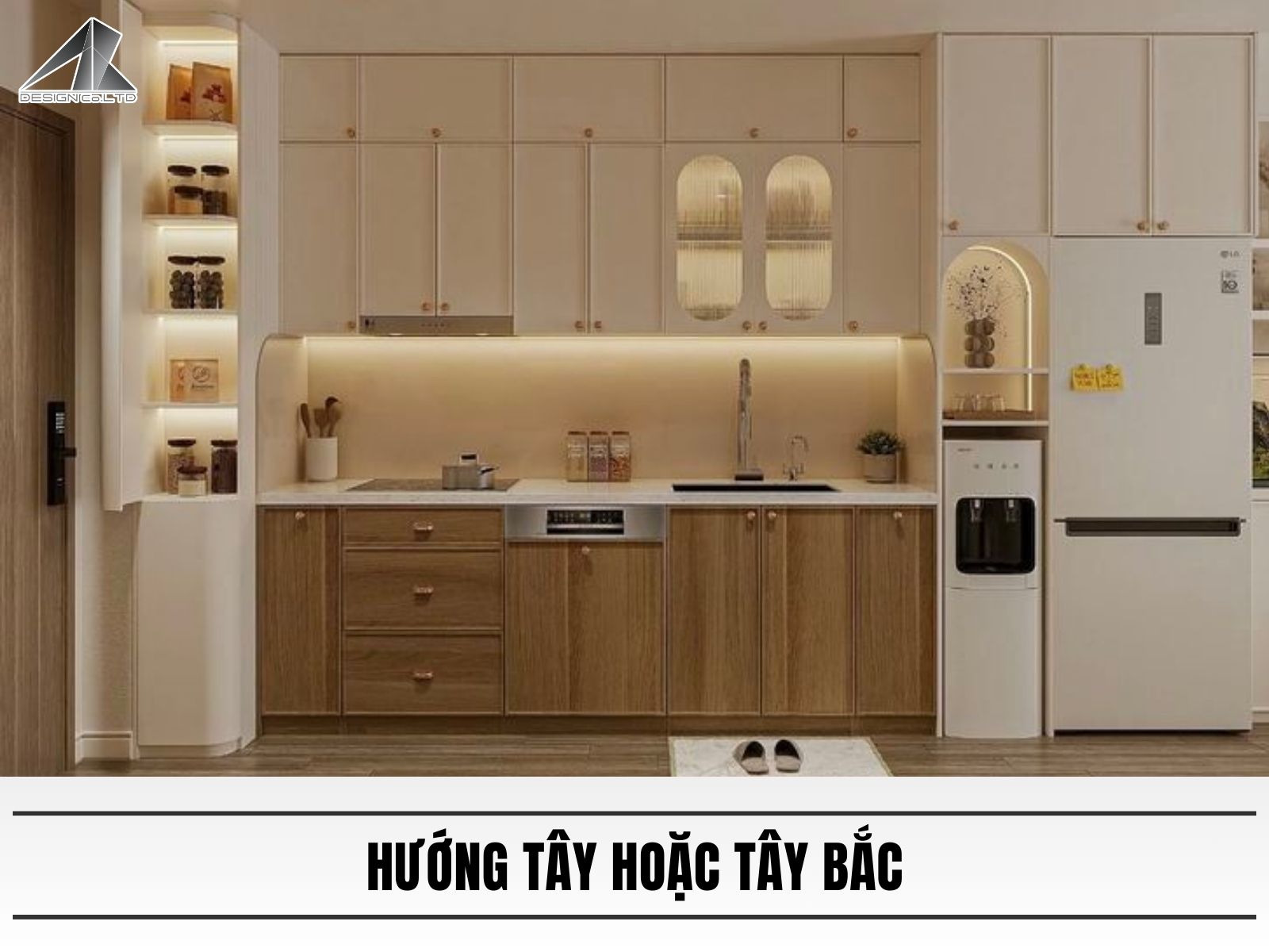 Hướng tây hoặc tây bắc