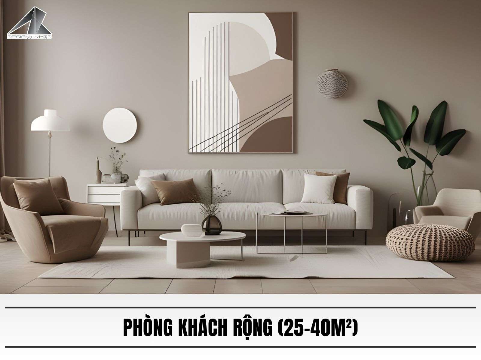 Phòng khách rộng (25-40m²)