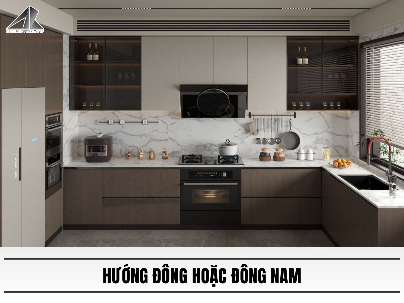 Hướng đông hoặc đông nam