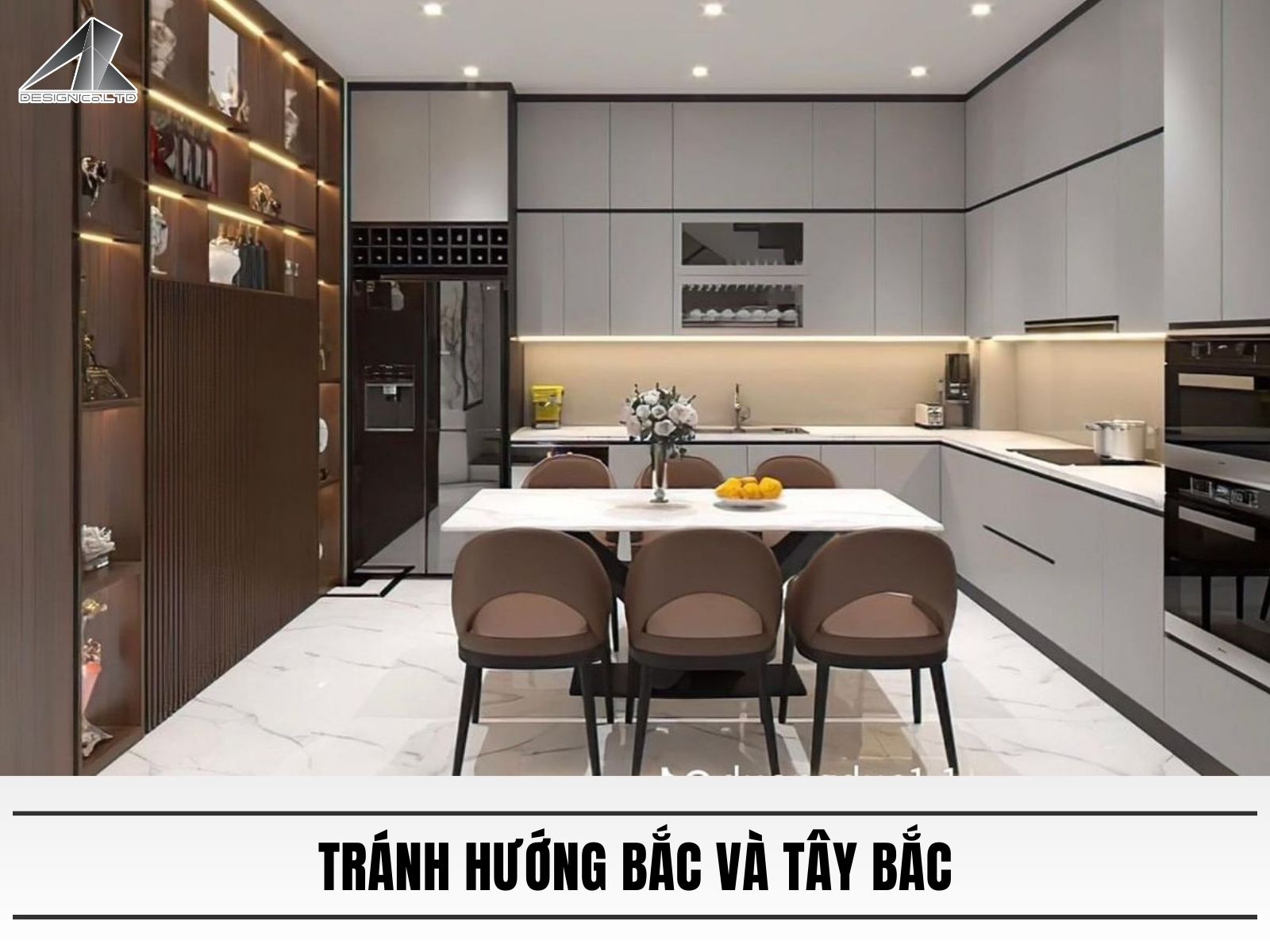 Tránh hướng bắc và tây bắc