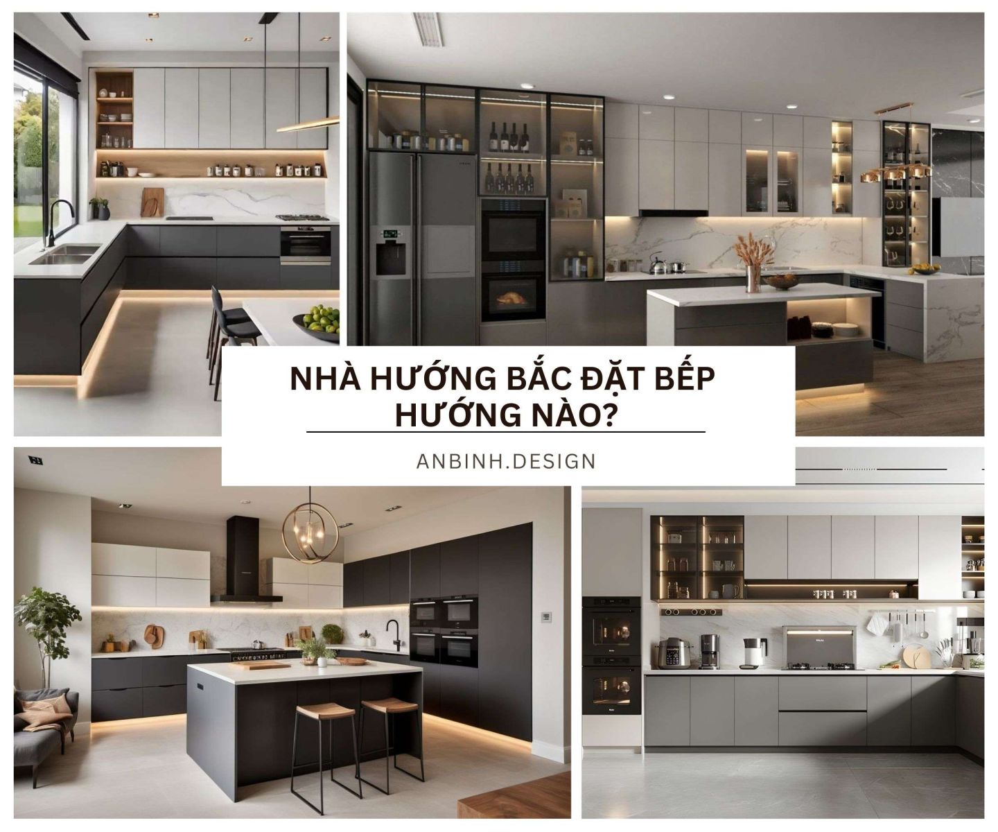 Nhà hướng bắc đặt bếp hướng nào