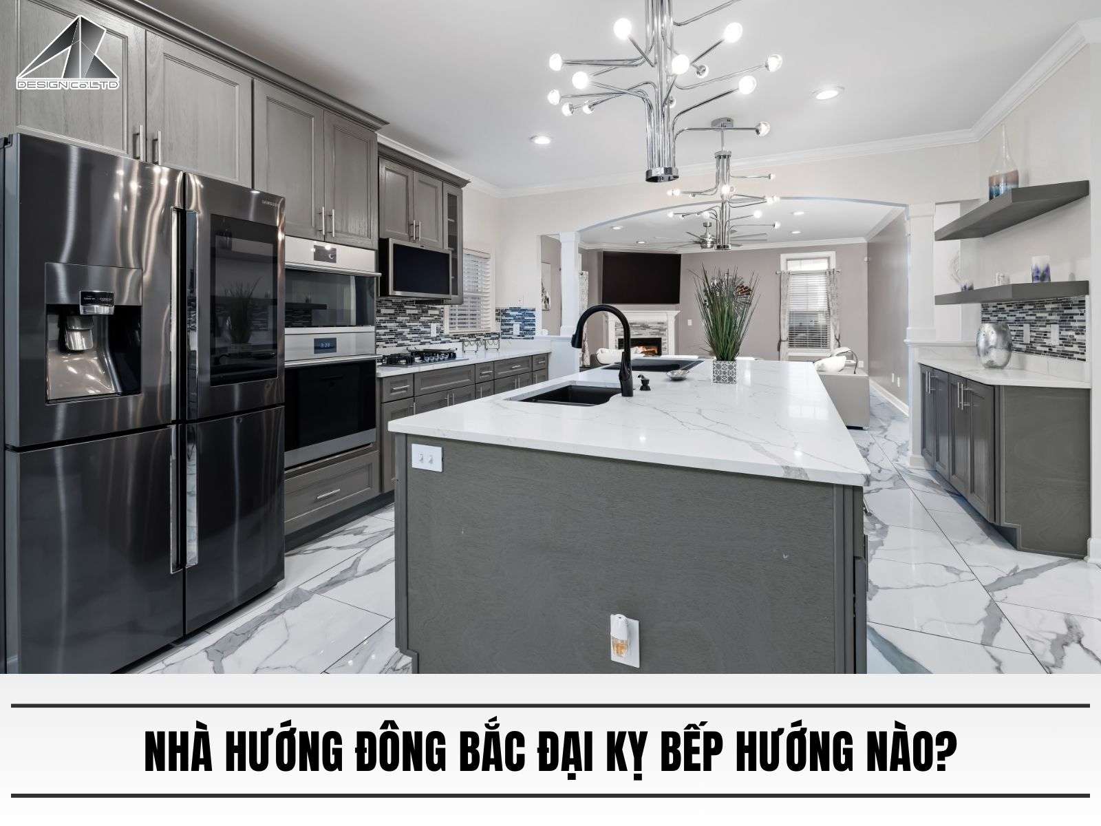 Nhà hướng Đông Bắc đại kỵ bếp hướng nào?