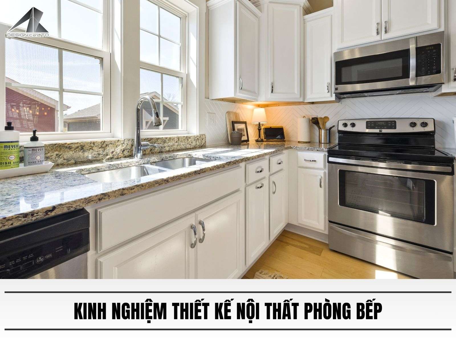 Kinh nghiệm thiết kế nội thất phòng bếp cho nhà hướng Đông