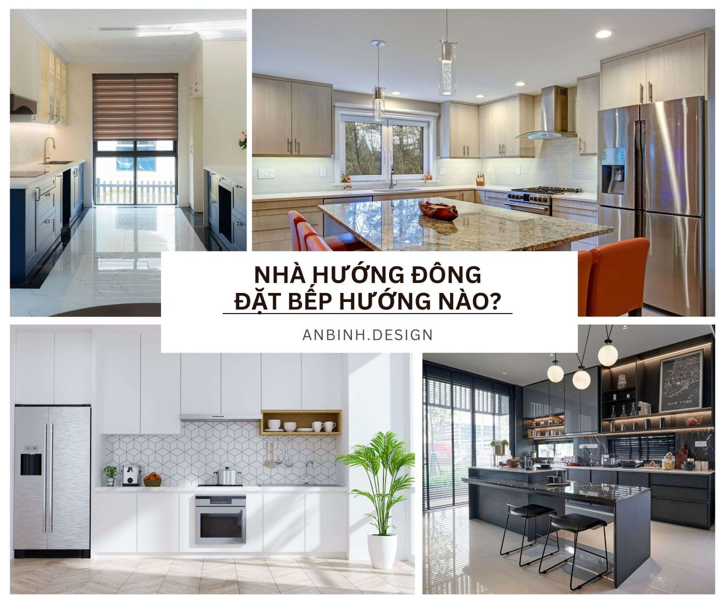 nhà hướng Đông đặt bếp hướng nào