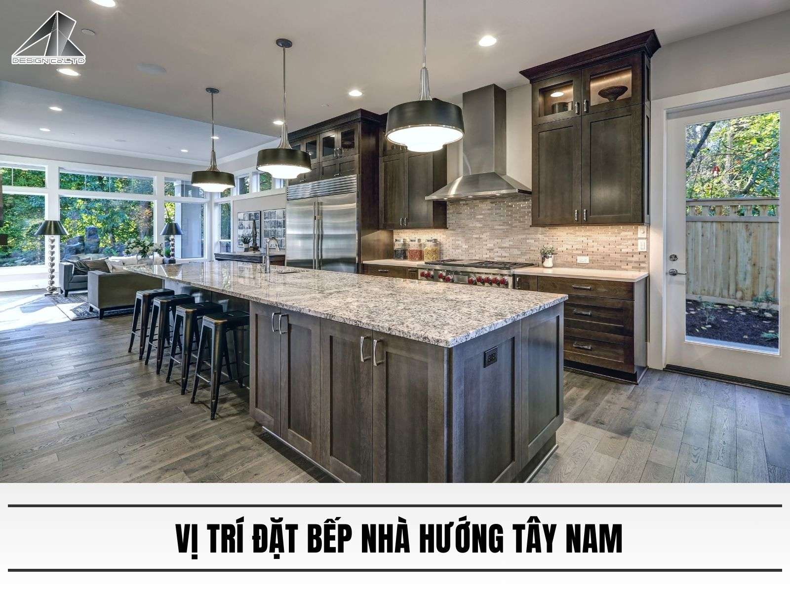 Vị trí đặt bếp nhà hướng Tây Nam
