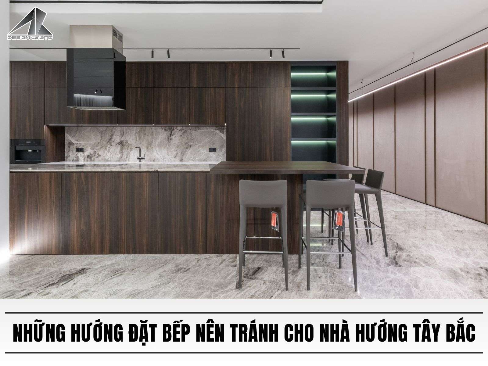 Những hướng đặt bếp nên tránh cho nhà hướng Tây Bắc