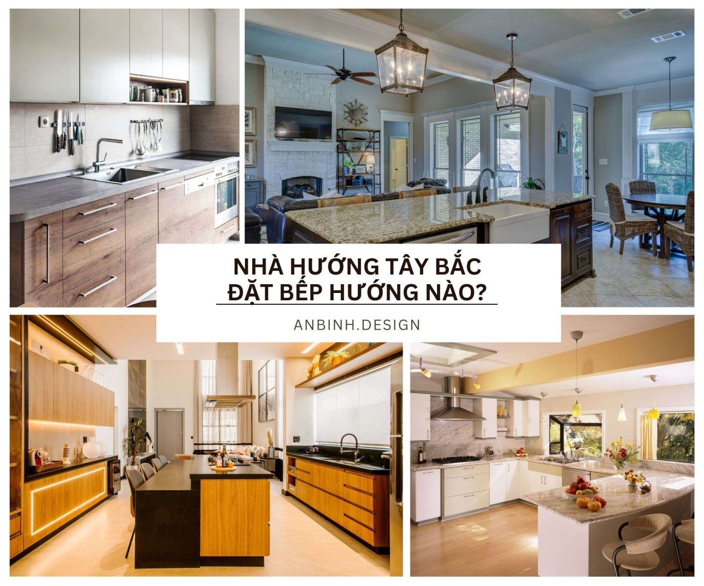 Nhà hướng tây bắc đặt bếp hướng nào