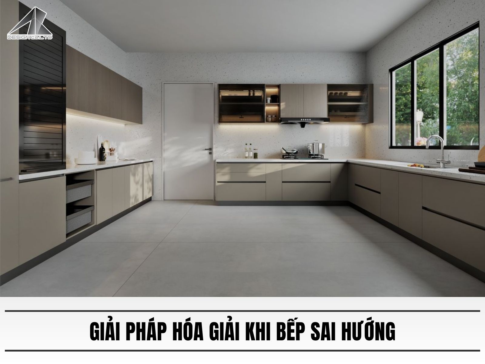 Giải pháp hóa giải khi bếp sai hướng