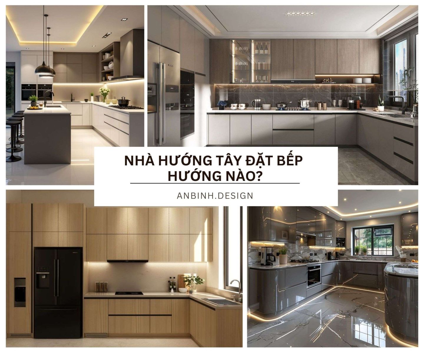 [Thumnail] Nhà hướng tây đặt bếp hướng nào