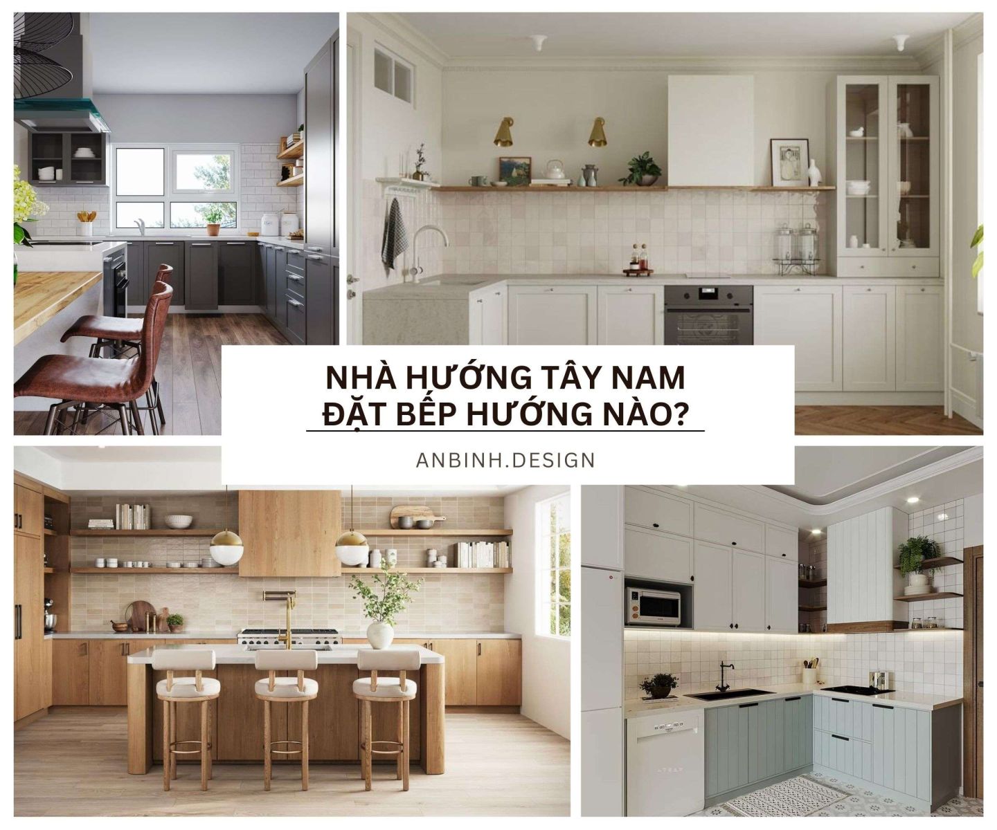 nhà hướng Tây Nam đặt bếp hướng nào