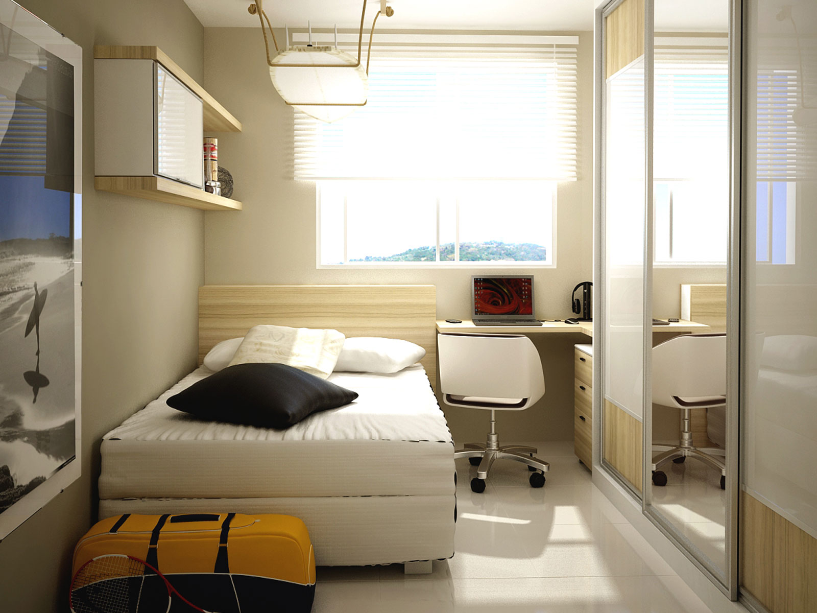 thiết kế nội thất phòng ngủ nhỏ