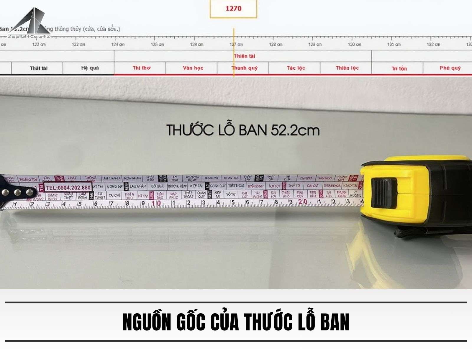 Nguồn gốc của thước lỗ ban
