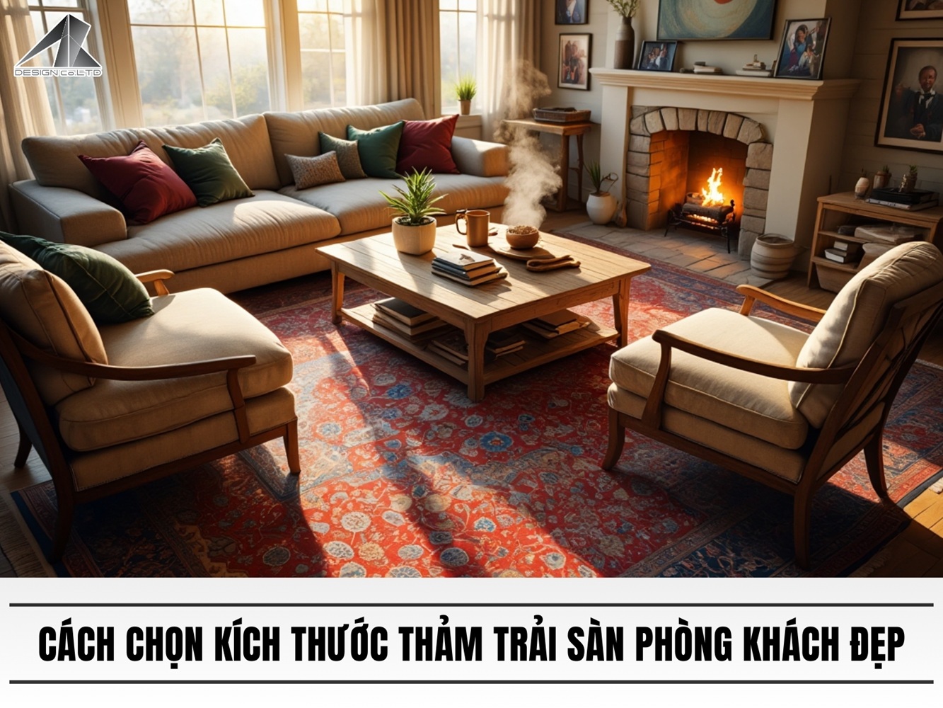 Huong dan chon kich thuoc tham trai san phong khach dep hai hoa