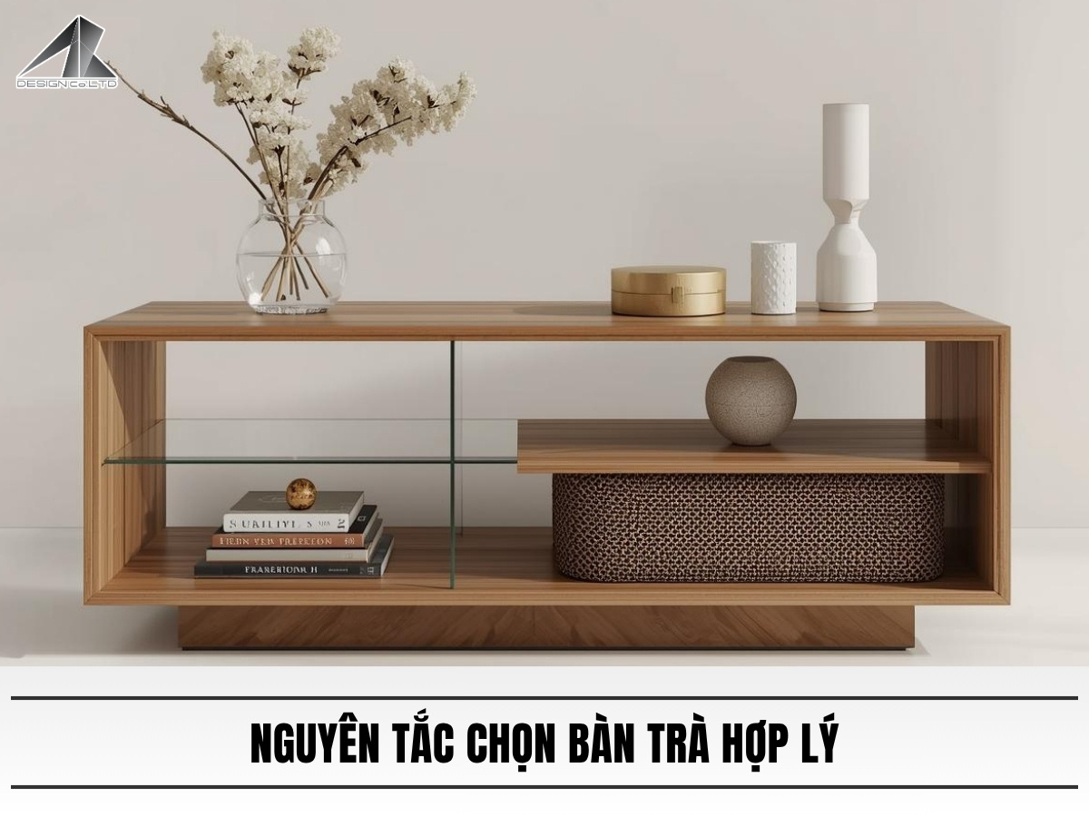 Nguyên tắc chọn bàn trà hợp lý