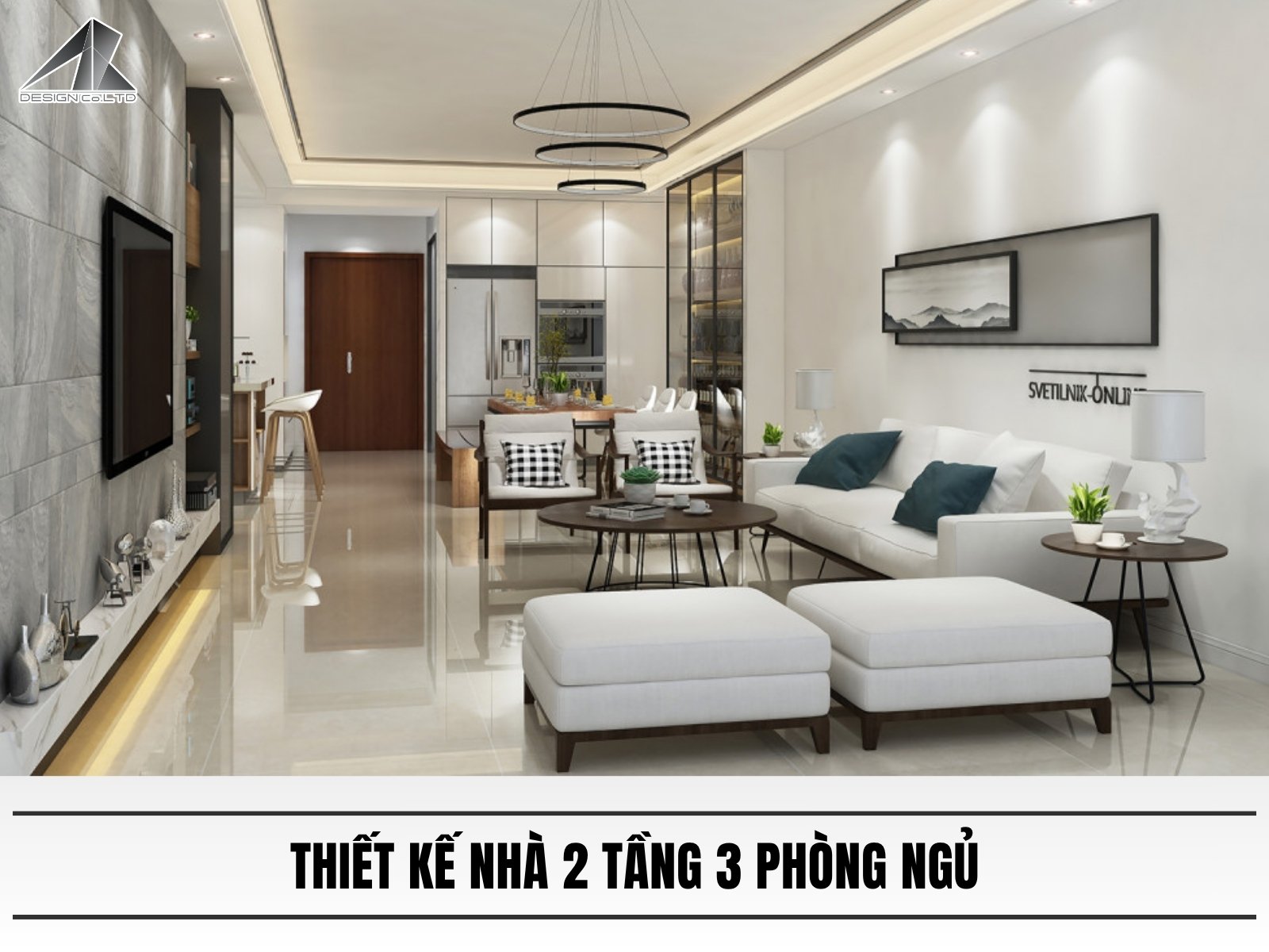 Thiet ke nha 2 tang 3 phong ngu