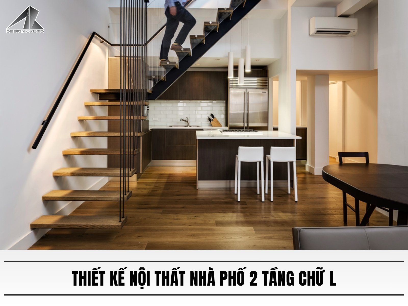 Thiet ke noi that nha pho 2 tang chu L