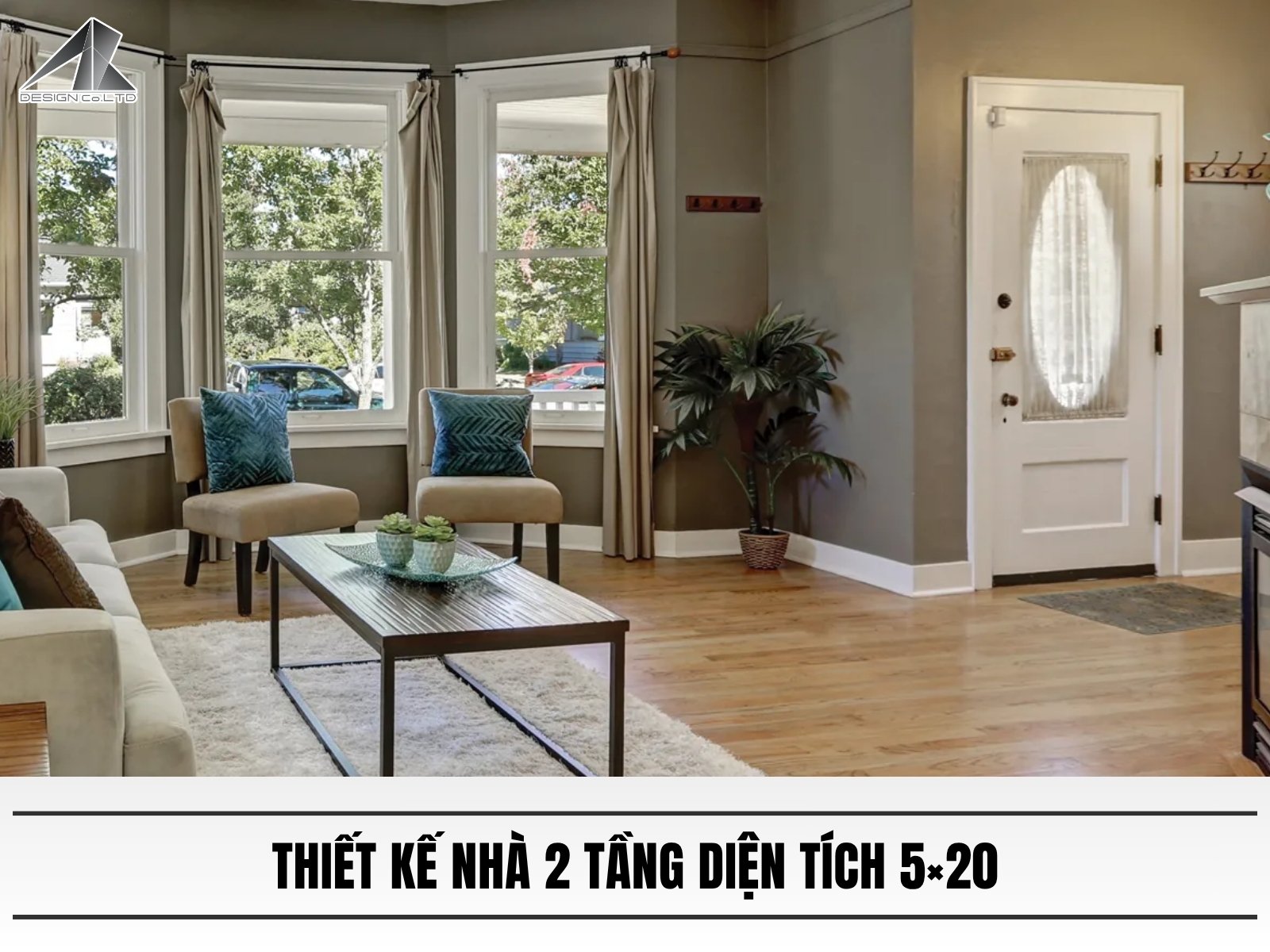 Thiet ke nha 2 tang dien tich 5×20