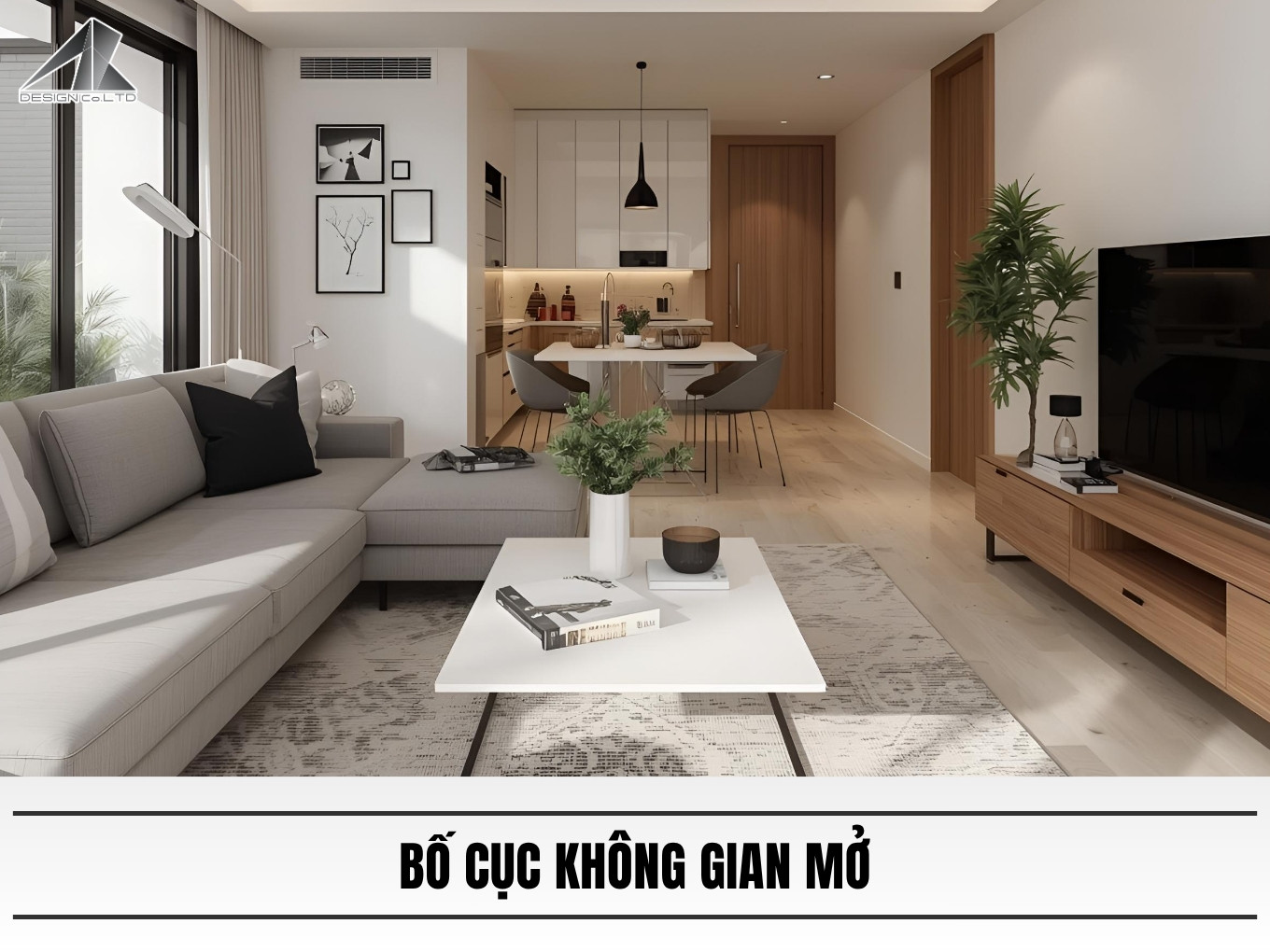 Bo cuc khong gian mo