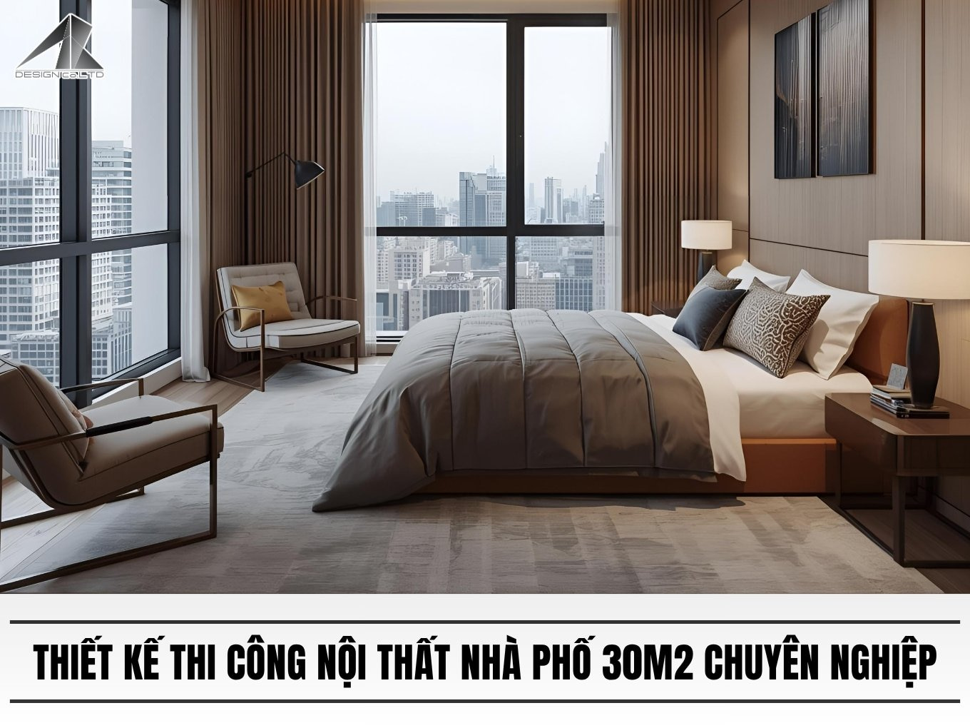 Don vi thiet ke thi cong noi that nha pho 30m2 chuyen nghiep gia tot