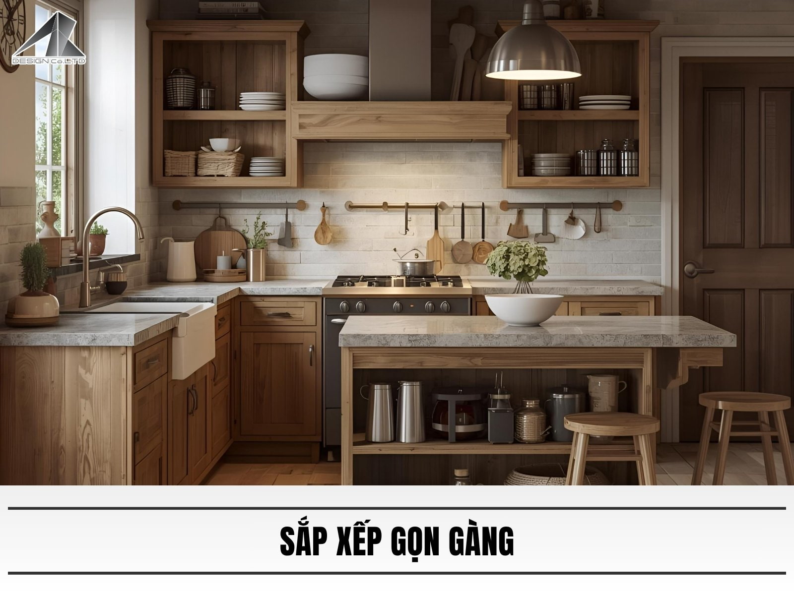 Sắp xếp gọn gàng