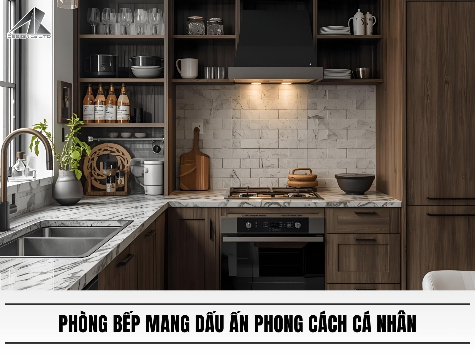 Phòng bếp mang dấu ấn phong cách cá nhân