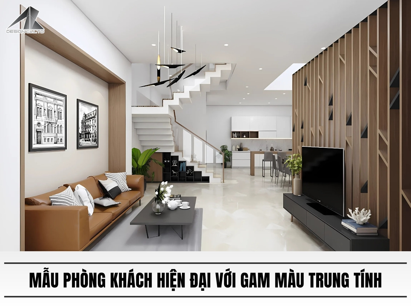 Mau phong khach hien dai voi gam mau trung tinh