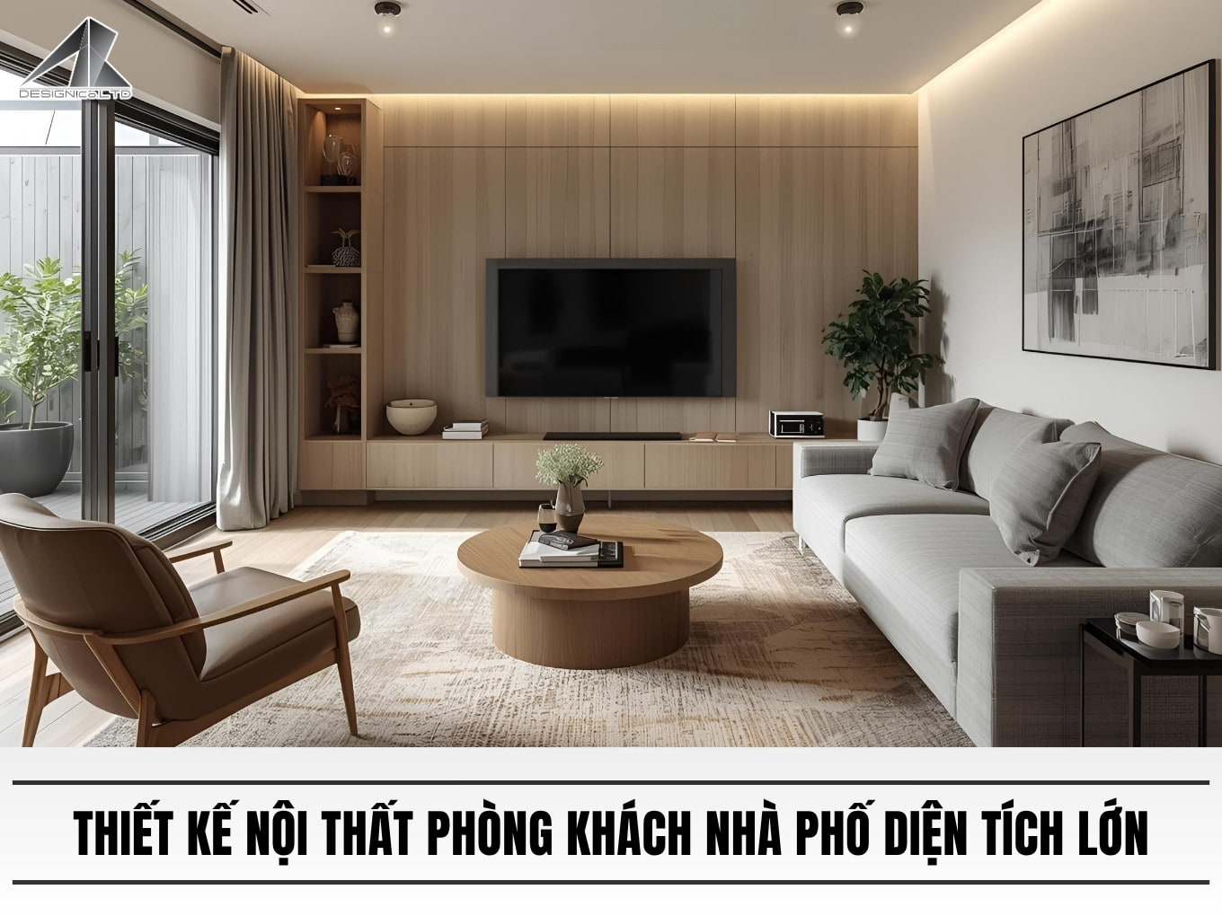 Thiet ke noi that phong khach nha pho dien tich lon tu 6m2 – 30m2