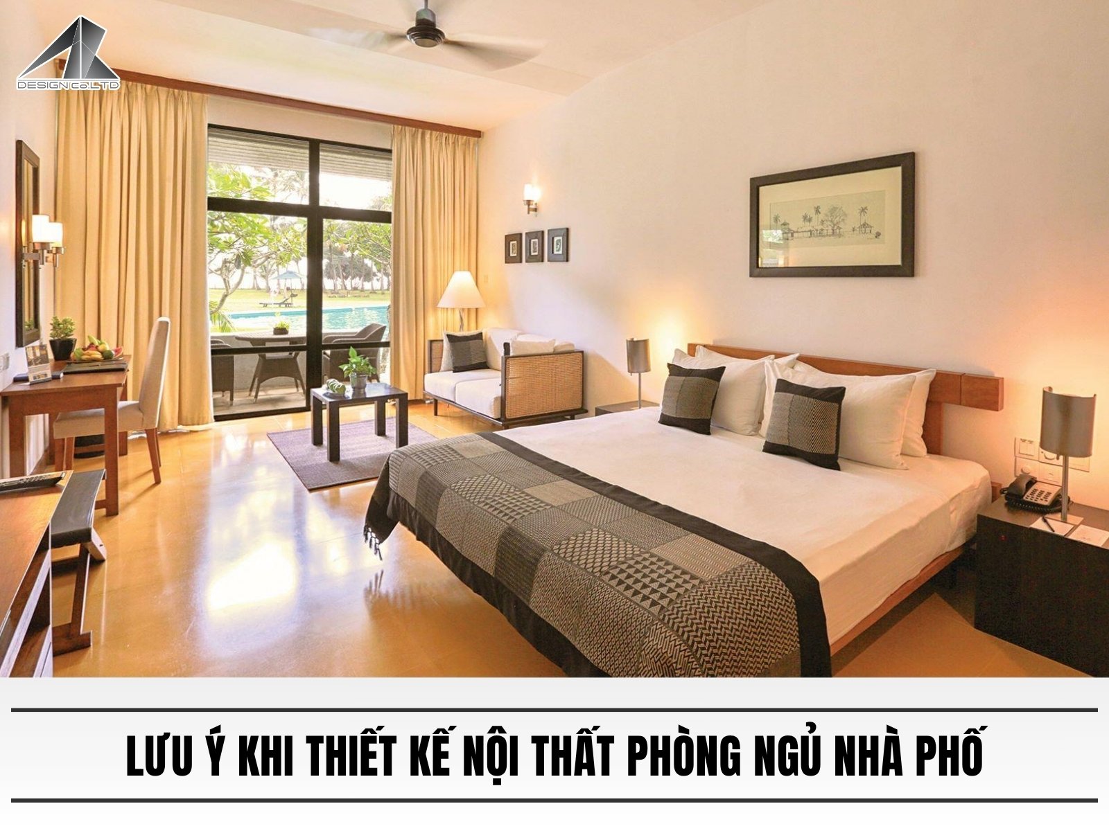 5 yếu tố quan trọng khi thiết kế nội thất phòng ngủ nhà phố