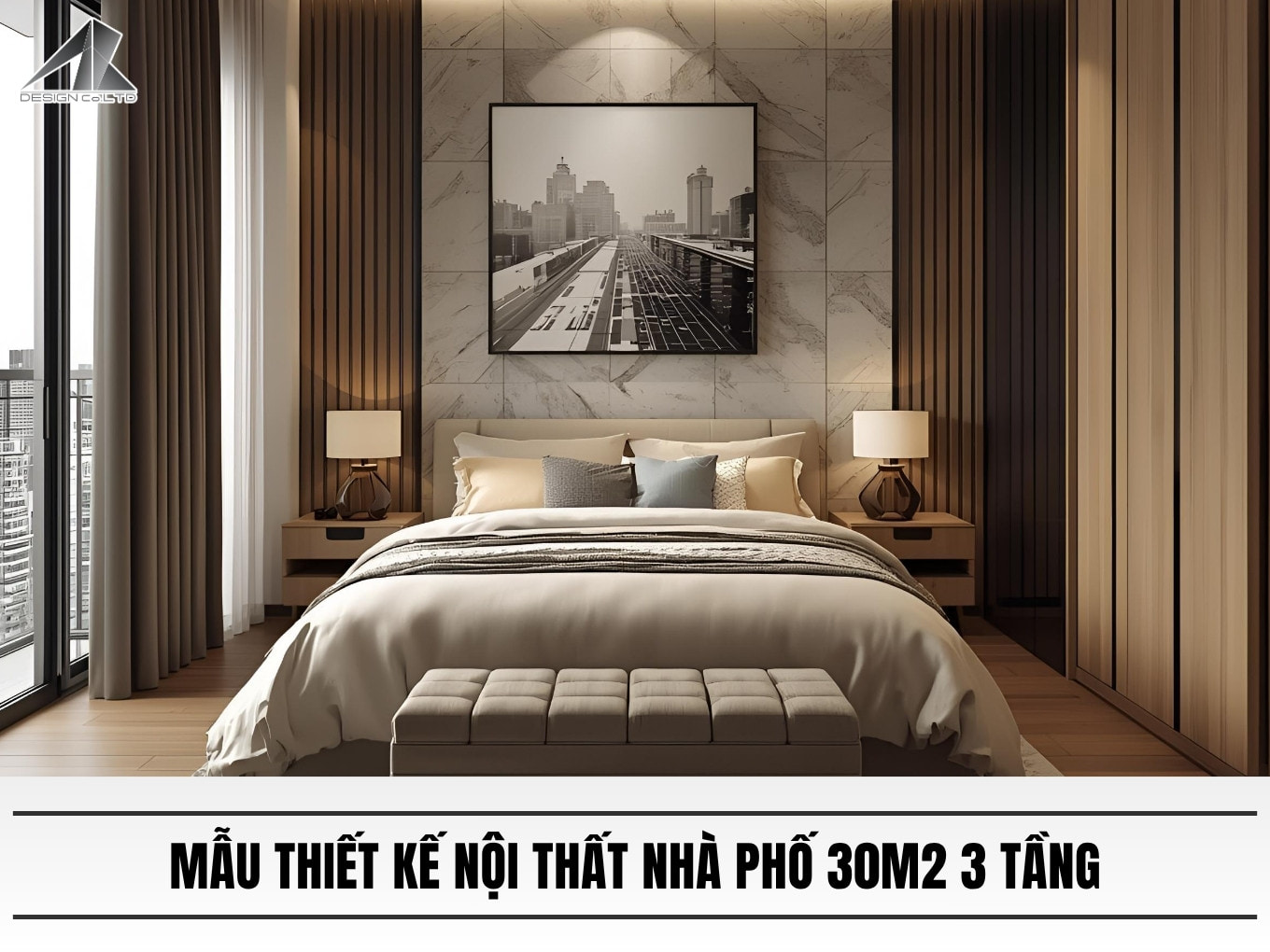Mau thiet ke noi that nha pho 30m2 3 tang
