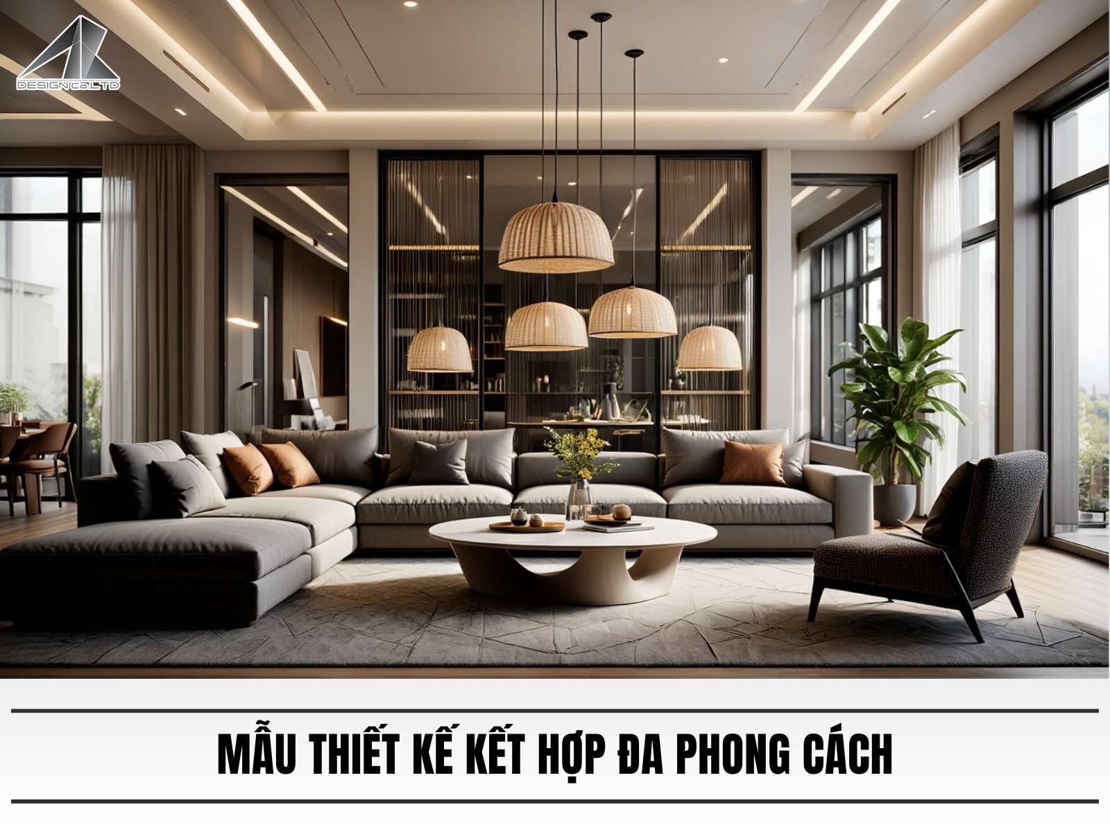 Mau thiet ke ket hop da phong cach