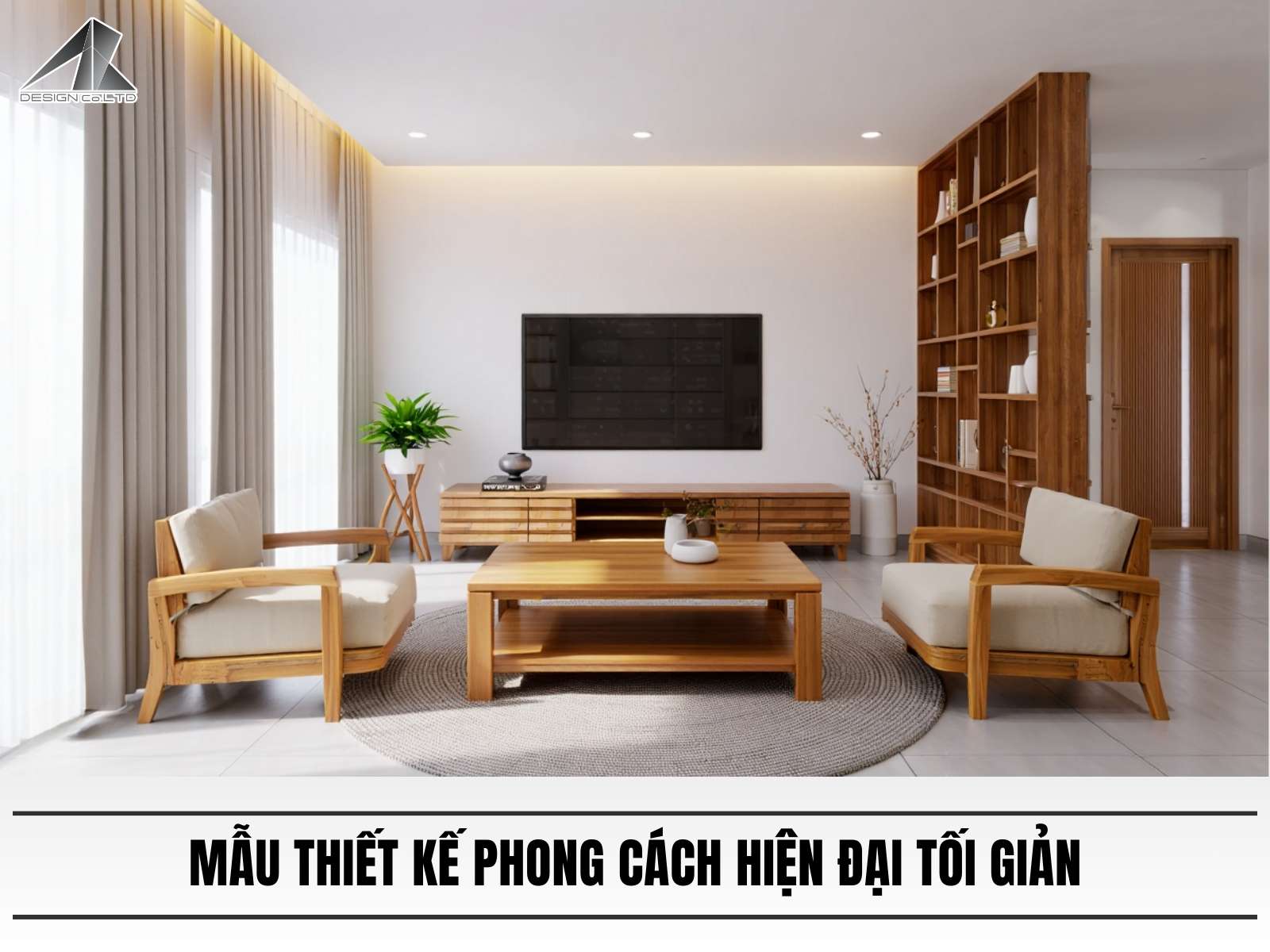 Mau thiet ke phong cach hien dai toi gian