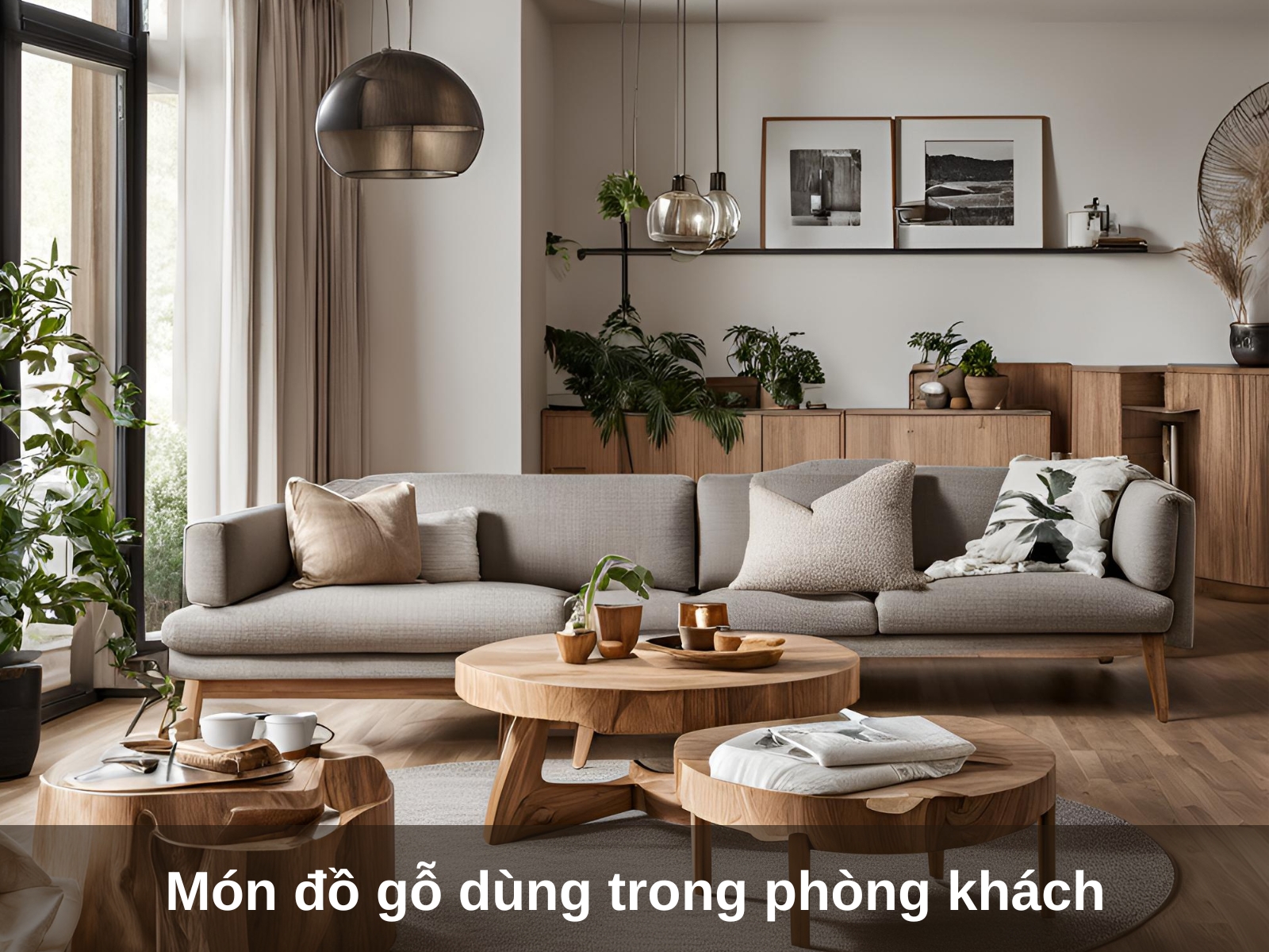 Nhung mon do go thuong su dung trong phong khach