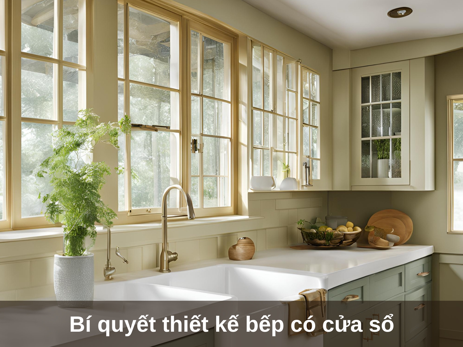 Bi quyet thiet ke bep co cua so dep va thong thoang