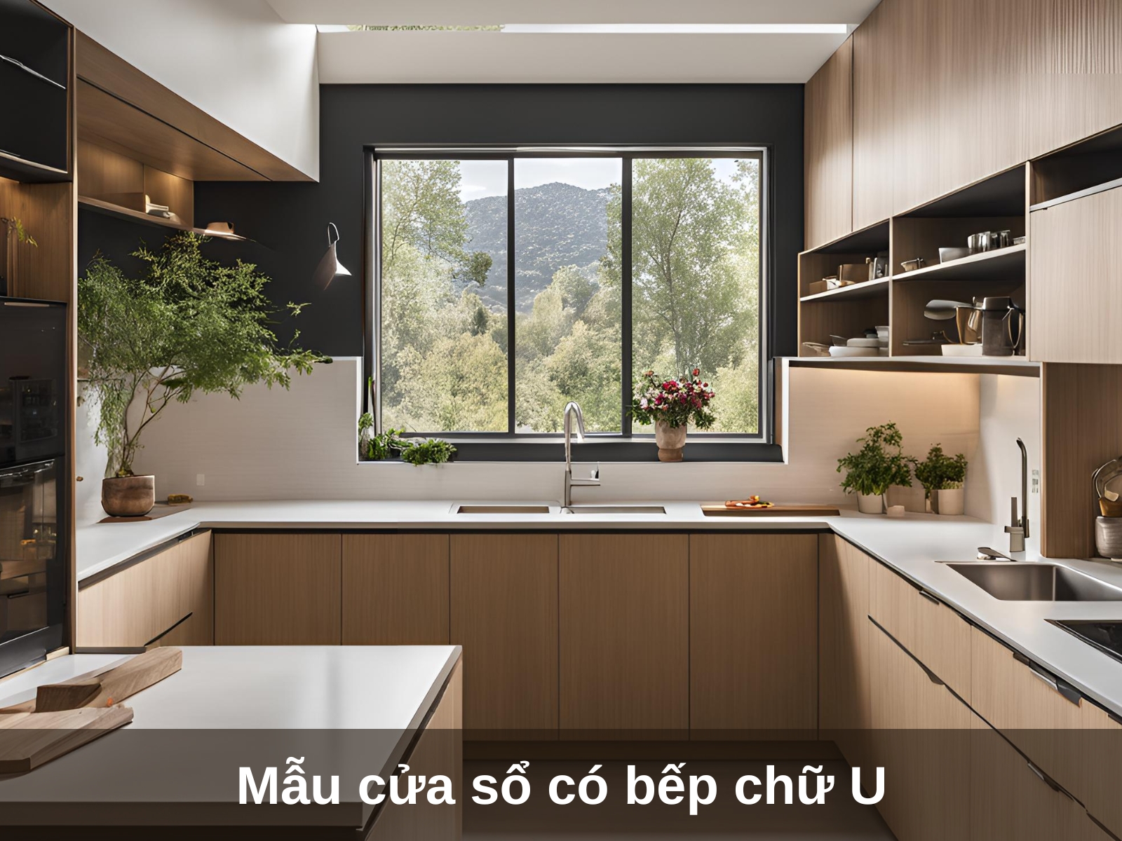 Mau cua so co bep chu U