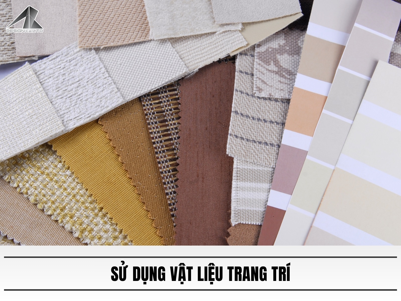 Su dung vat lieu trang tri