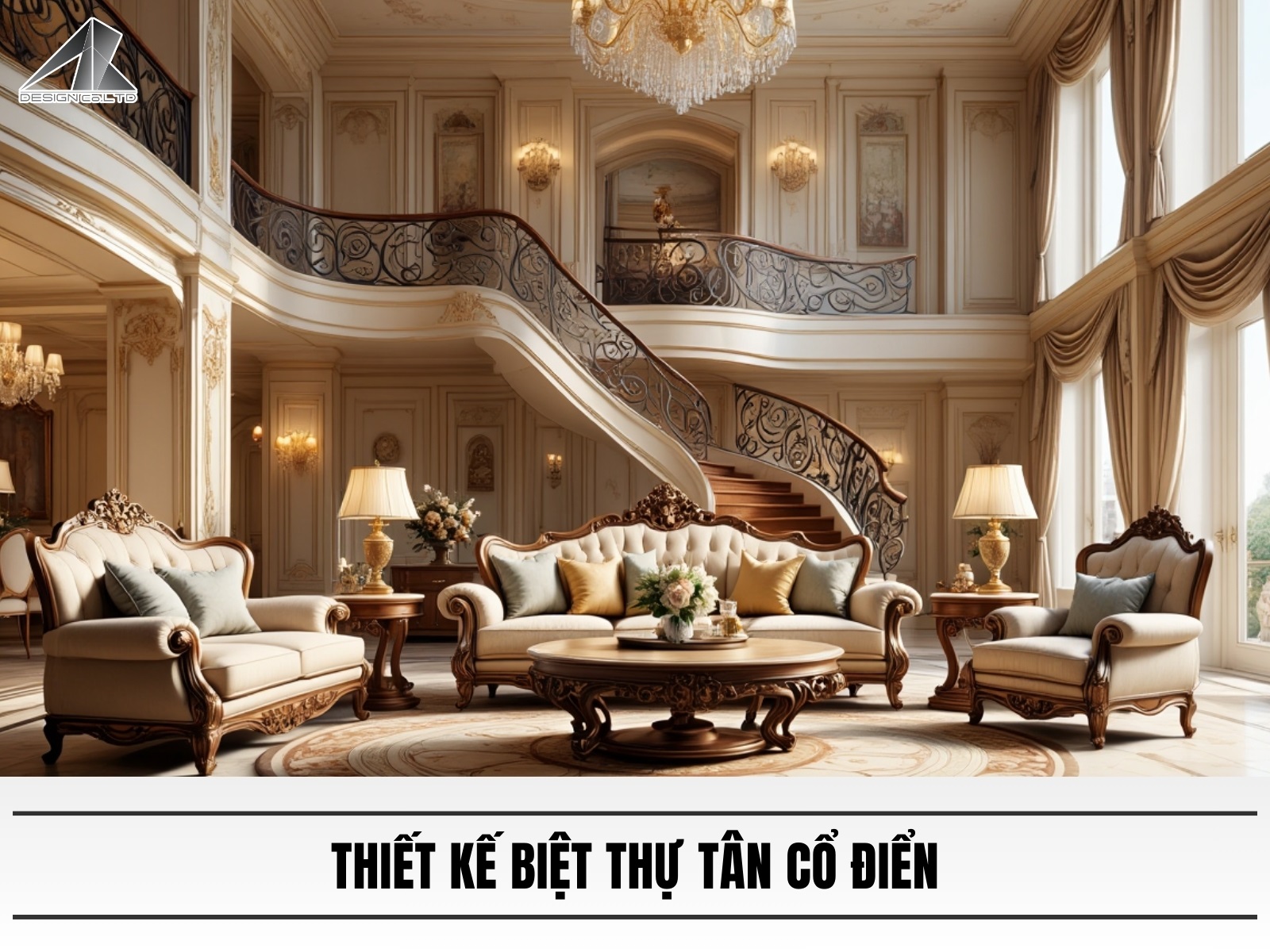 Thiet ke biet thu tan co dien