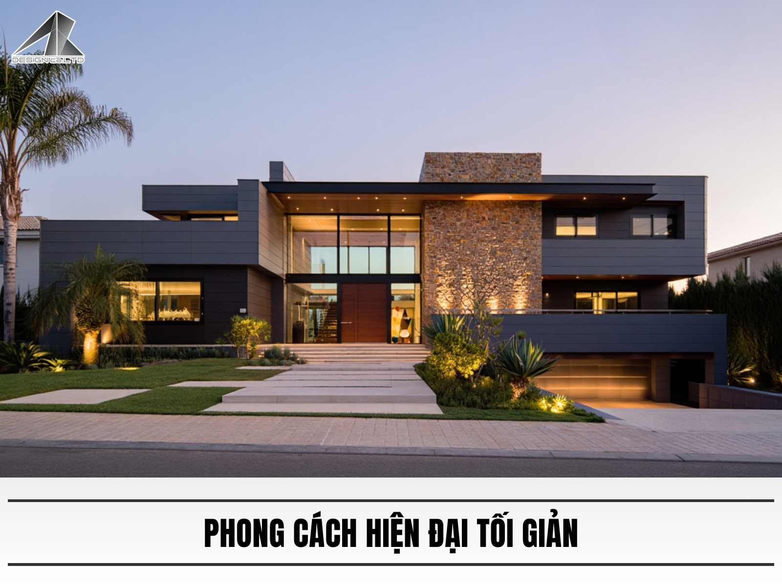 Phong cach hien dai toi gian