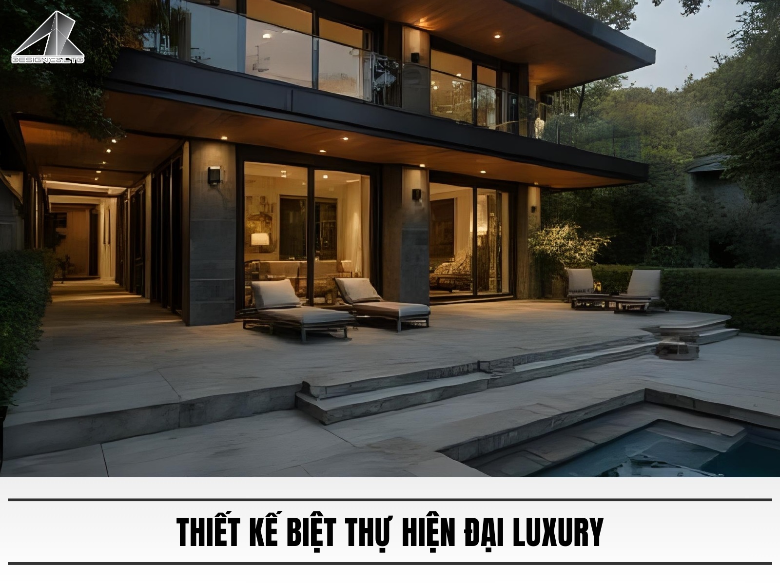 Thiet ke biet thu hien dai Luxury