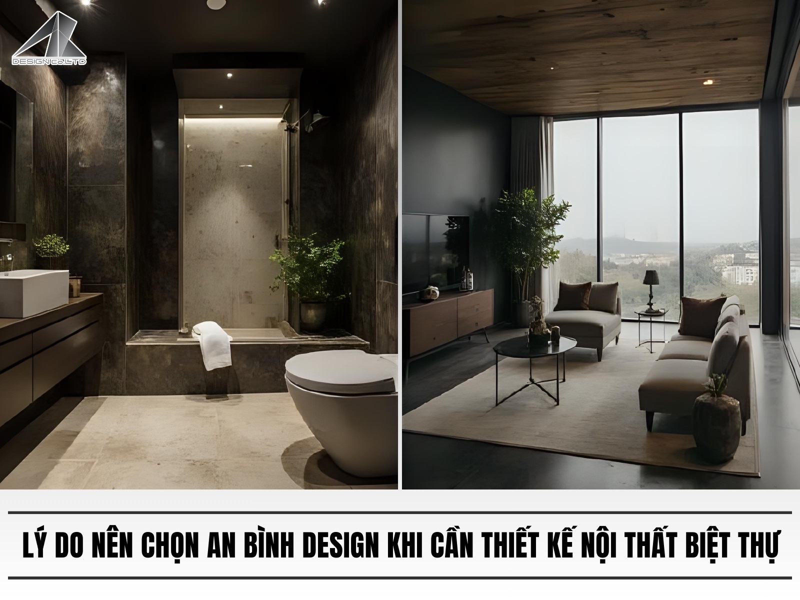 Ly do nen chon An Binh Design khi can thiet ke noi that biet thu