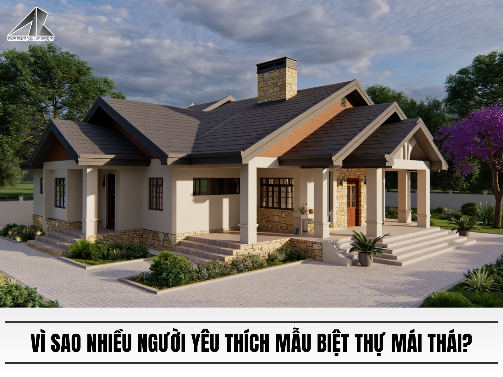 Vi sao nhieu nguoi yeu thich mau biet thu mai thai 