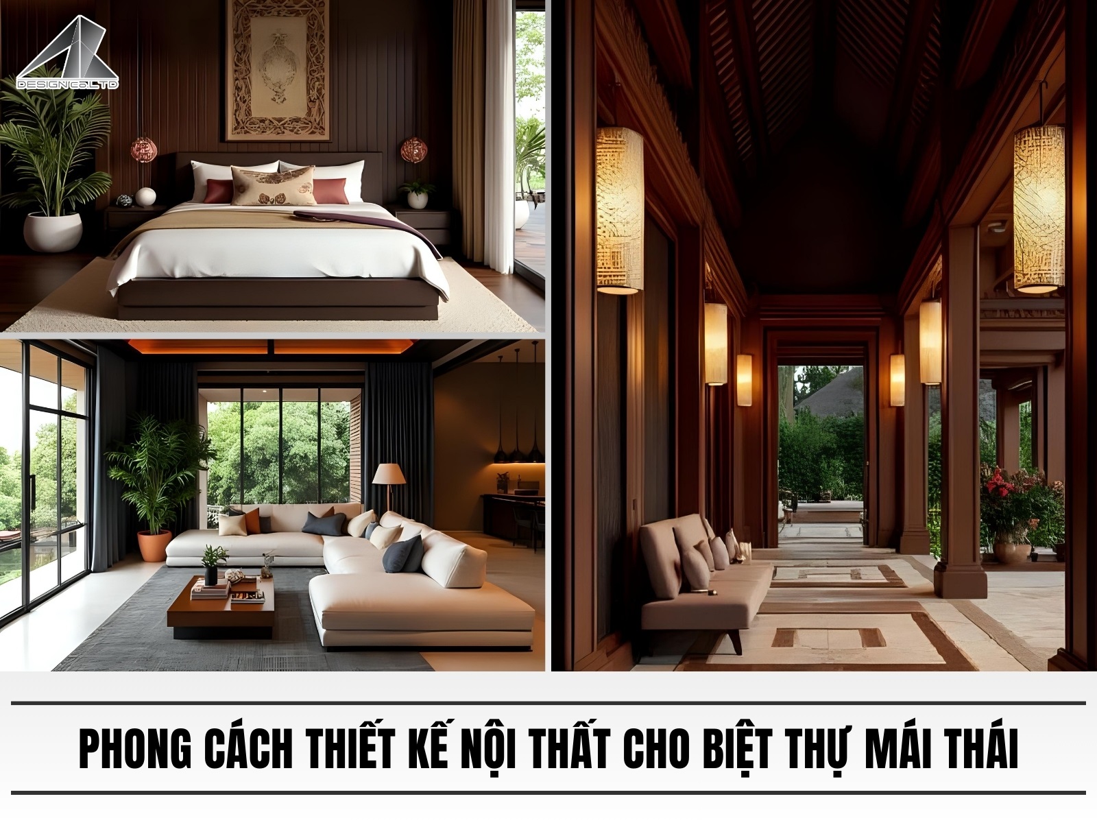 Phong cach thiet ke noi that cho biet thu mai thai