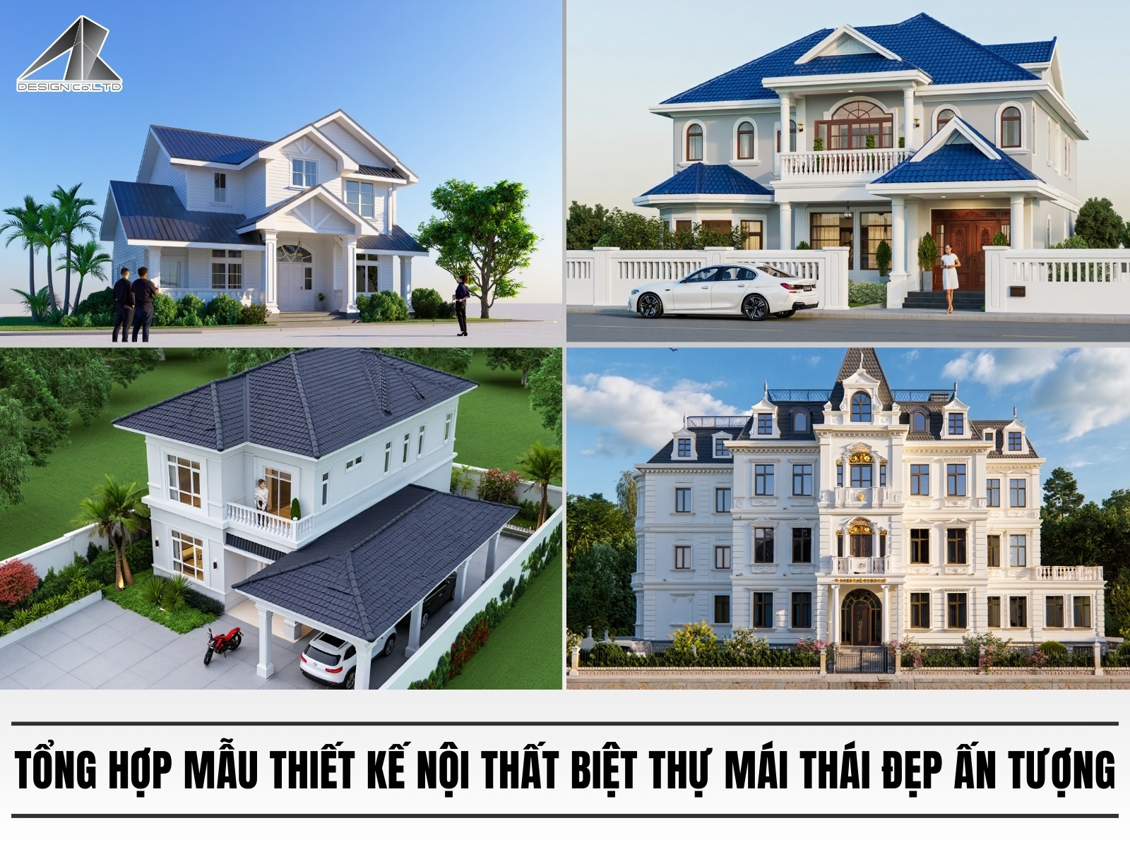 Tong hop mau thiet ke noi that biet thu mai thai dep an tuong