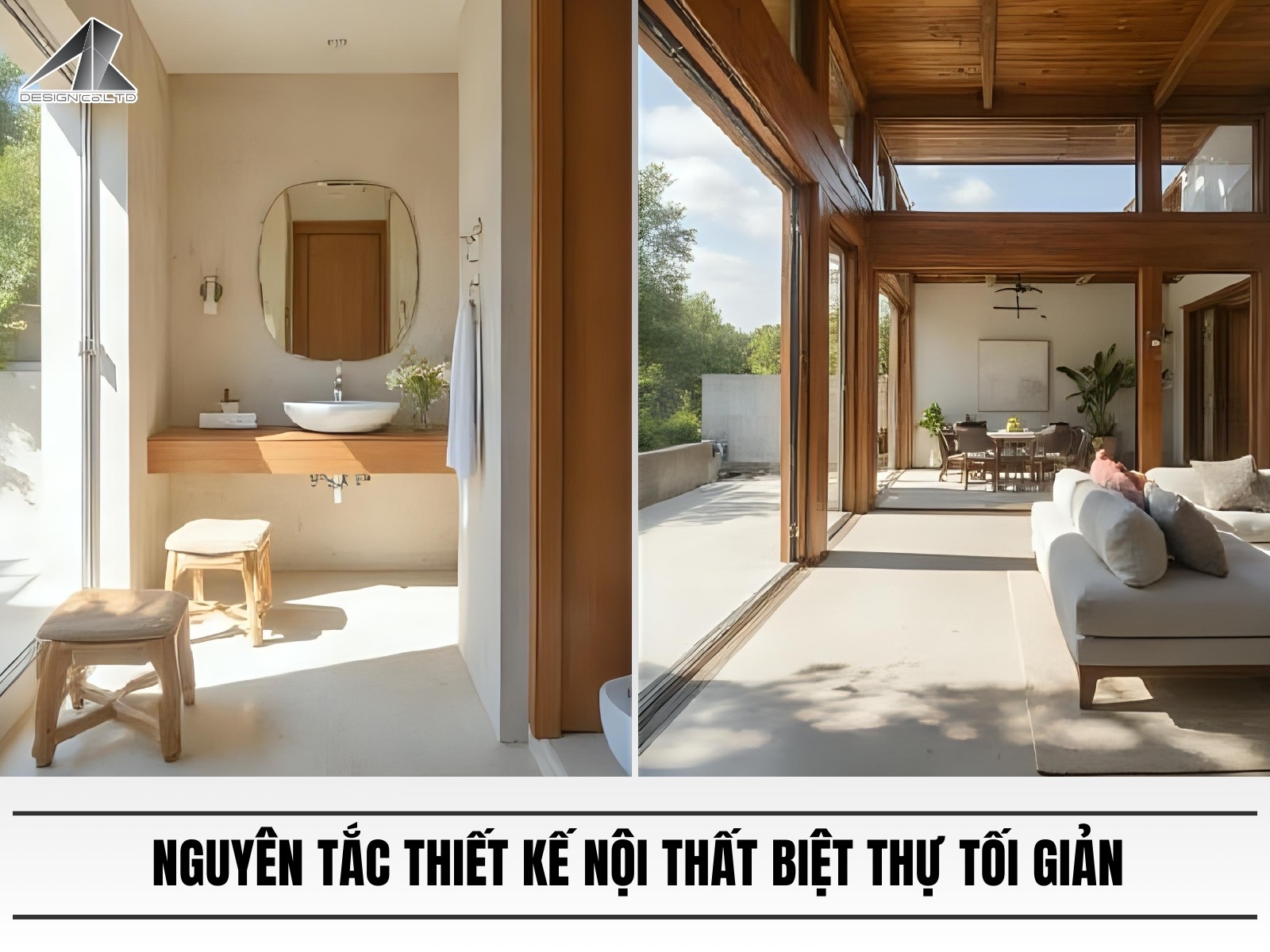 Nguyen tac thiet ke noi that biet thu toi gian
