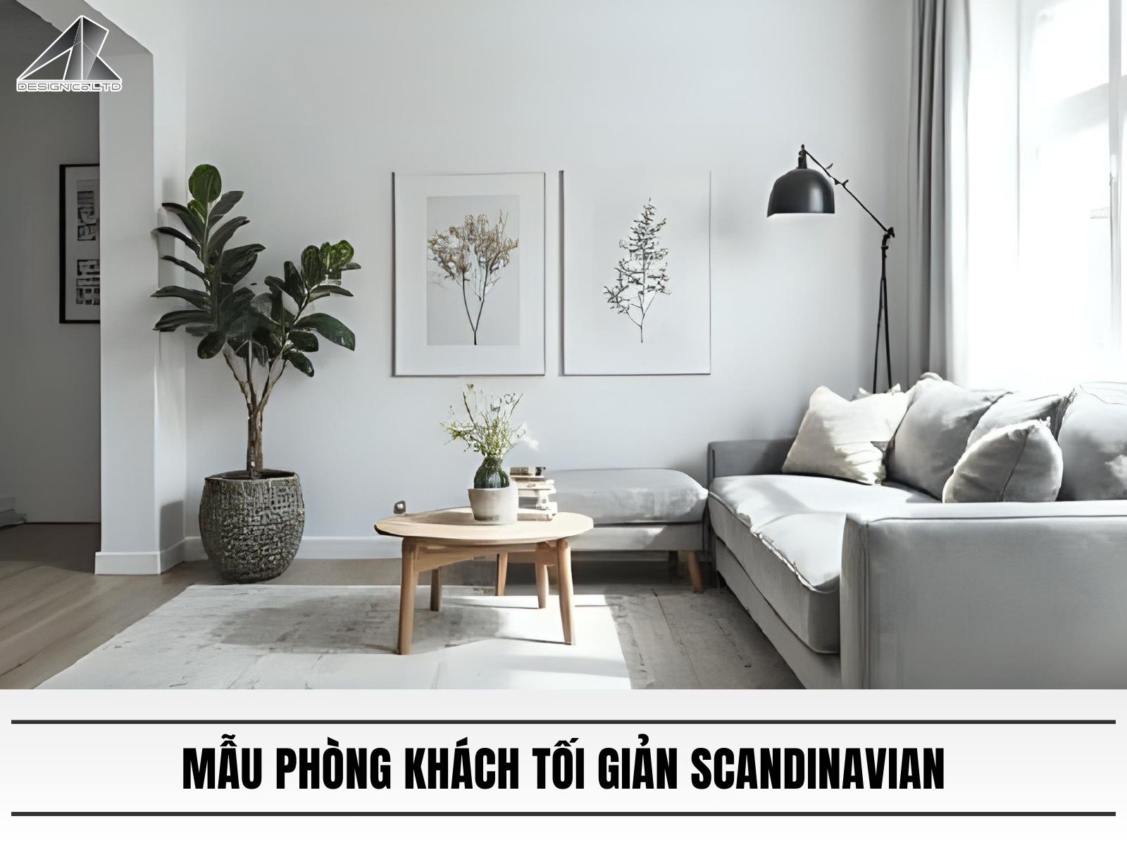 Mau phong khach toi gian Scandinavian
