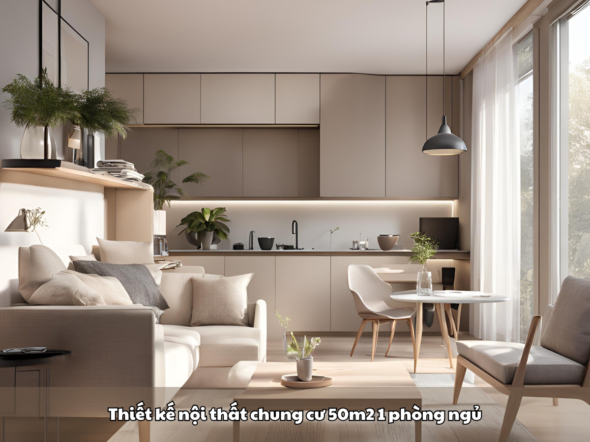 thiet ke noi that chung cu 50m2 1 phong ngu