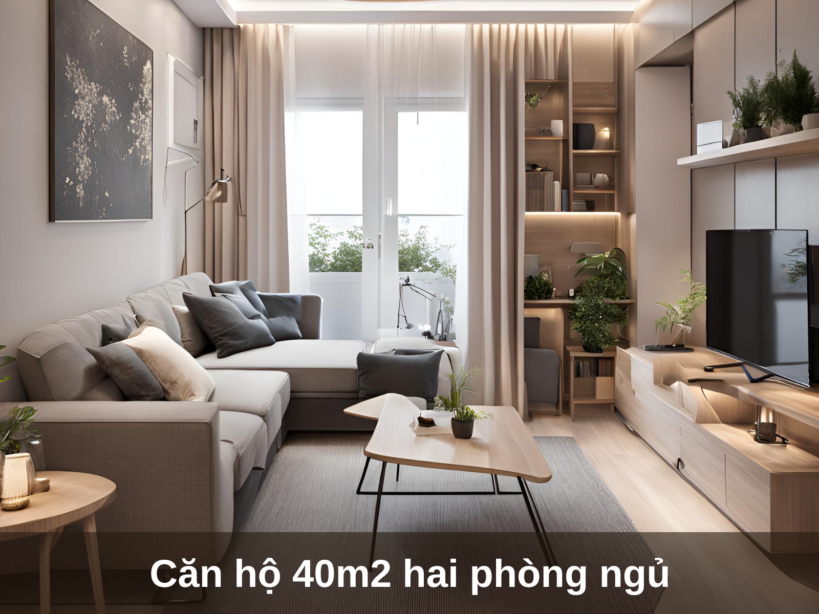 thiet ke noi that can ho 40m2 hai phong ngu
