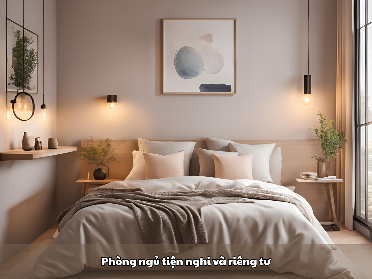 phong ngu tien nghi va rieng tu
